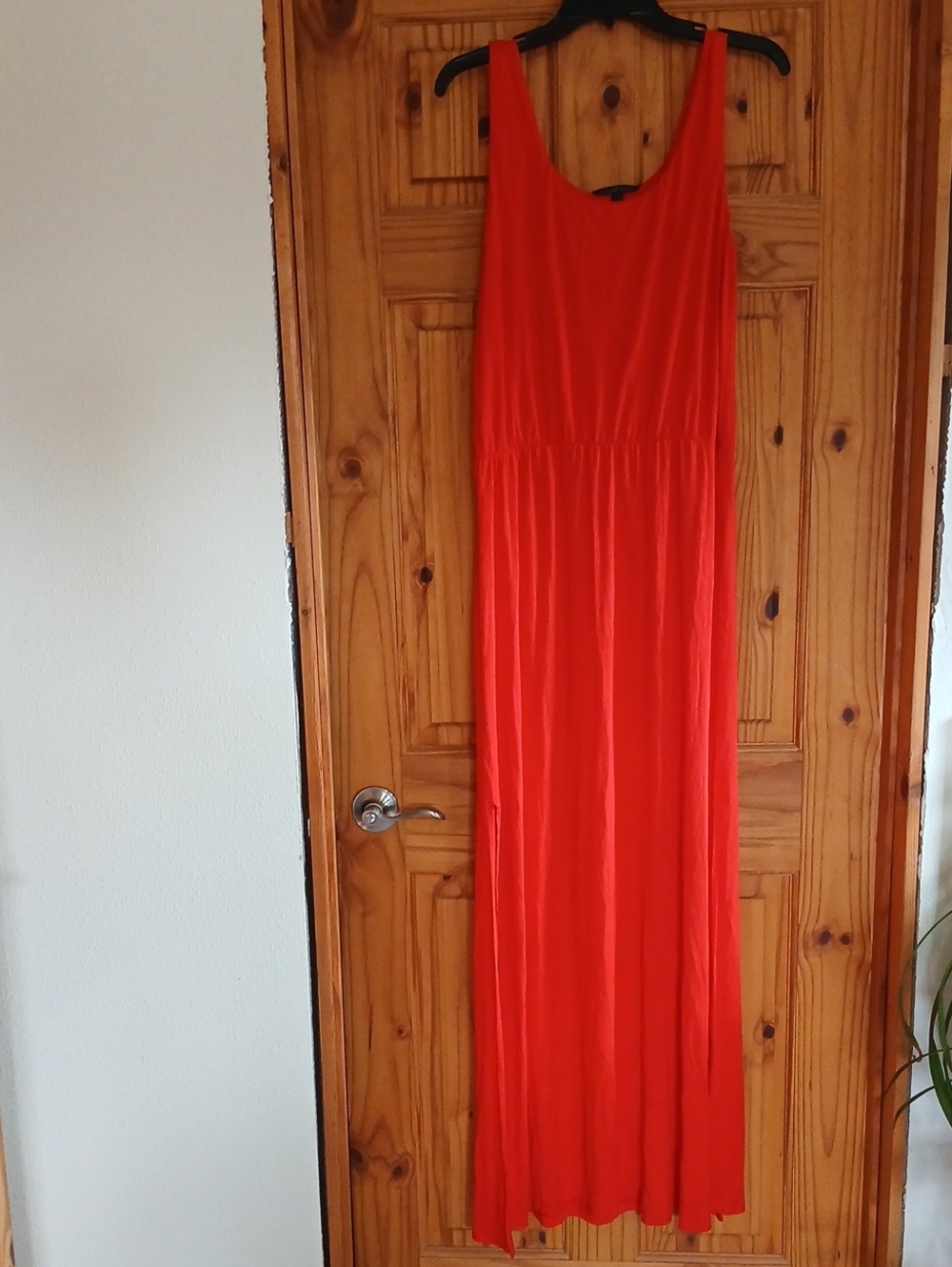 Red Sleeveless Maxi Dress — Classic Women's Summer Dress